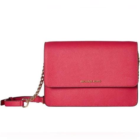 michael kors daniela large crossbody leather soft pink|Michael Kors daniela crossbody bag.